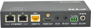 TPHD403PL :: เครื่องส่งและรับสัญญาณ HDMI, IR, RS232 และ Ethernet ผ่านสาย CAT5e, CAT6 ไกล 90 เมตร พร้อมส่งไฟเลี้ยงไปเครื่องรับ ด้วยเทคโนโลยี่ HDBaseT มีช่องต่อ HDMI Loop ที่ฝั่งเครื่องส่ง